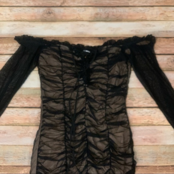 Fashion Nova Maura Mesh Dress - Picture 3 of 4